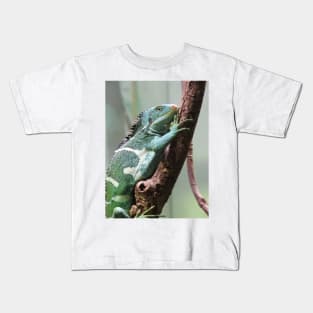 Fijian Crested Iguana Kids T-Shirt